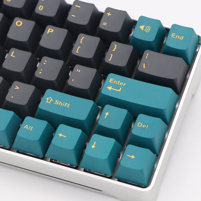 AureliaKeys Mars Green Keycap Set – PBT Double-Shot 126 Keys