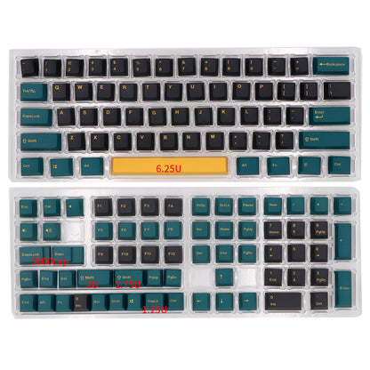 AureliaKeys Mars Green Keycap Set – PBT Double-Shot 126 Keys